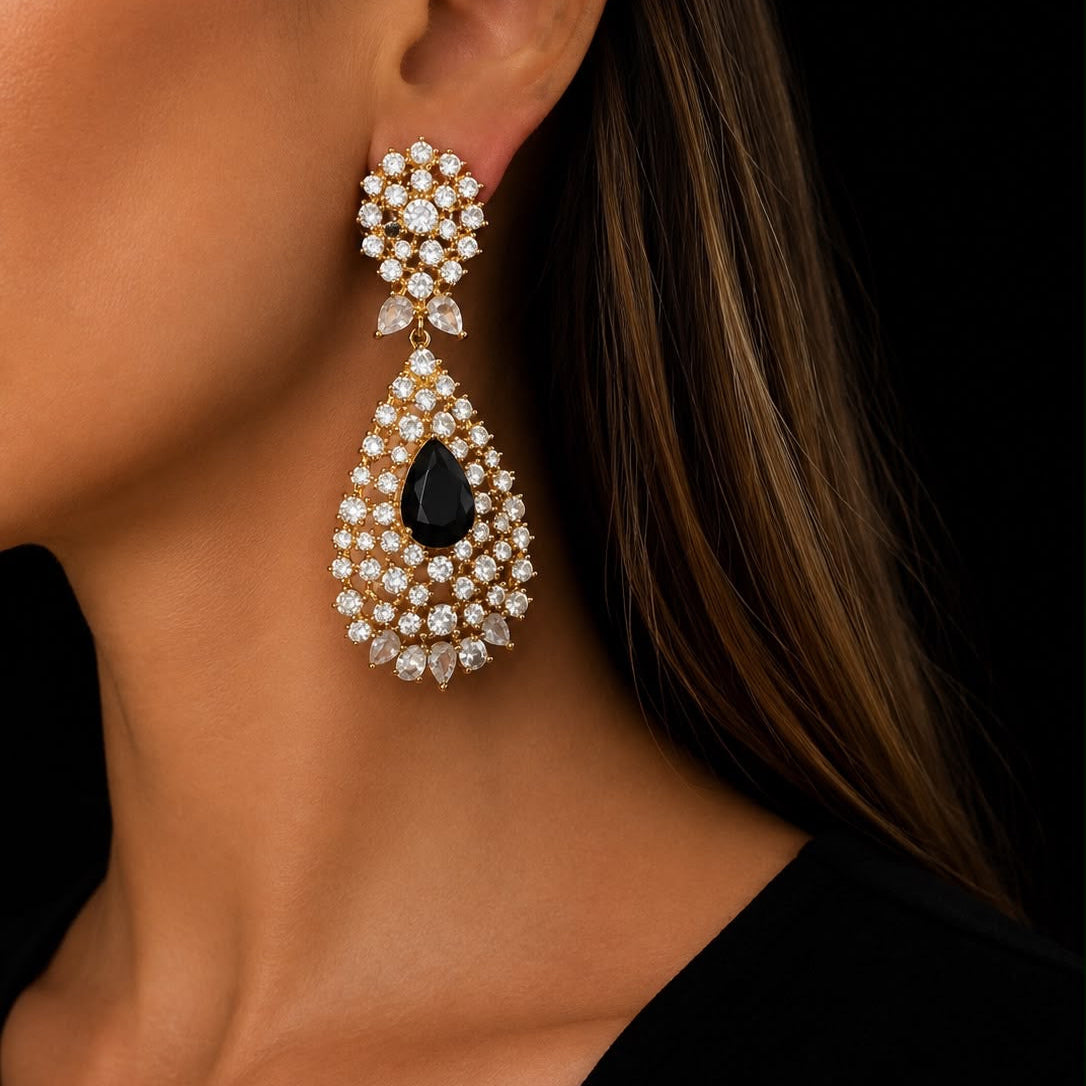 Atlantis Sapphire Set (Necklace and Earrings)