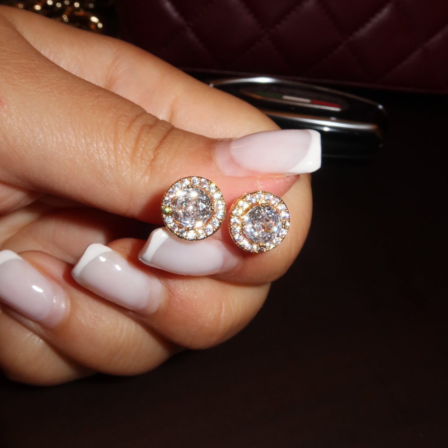 Pre-Order: Large Diamond Studs