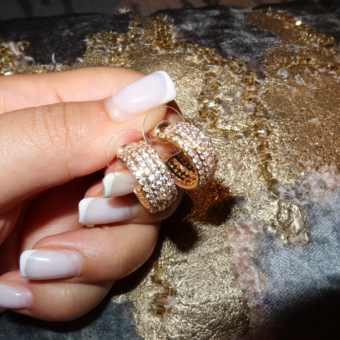 Premium Diamond Mini Hoop