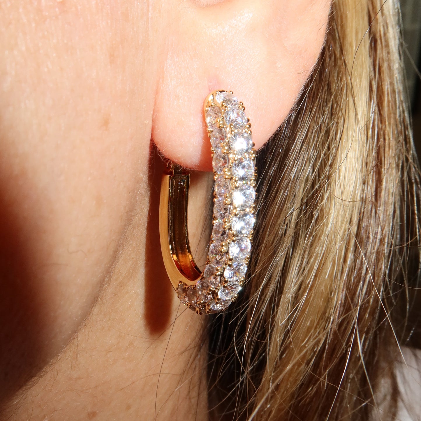 Diamond Tennis Hoops