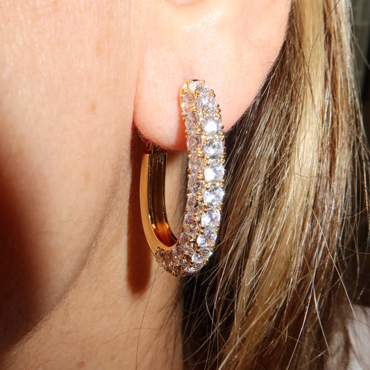 Diamond Tennis Hoops