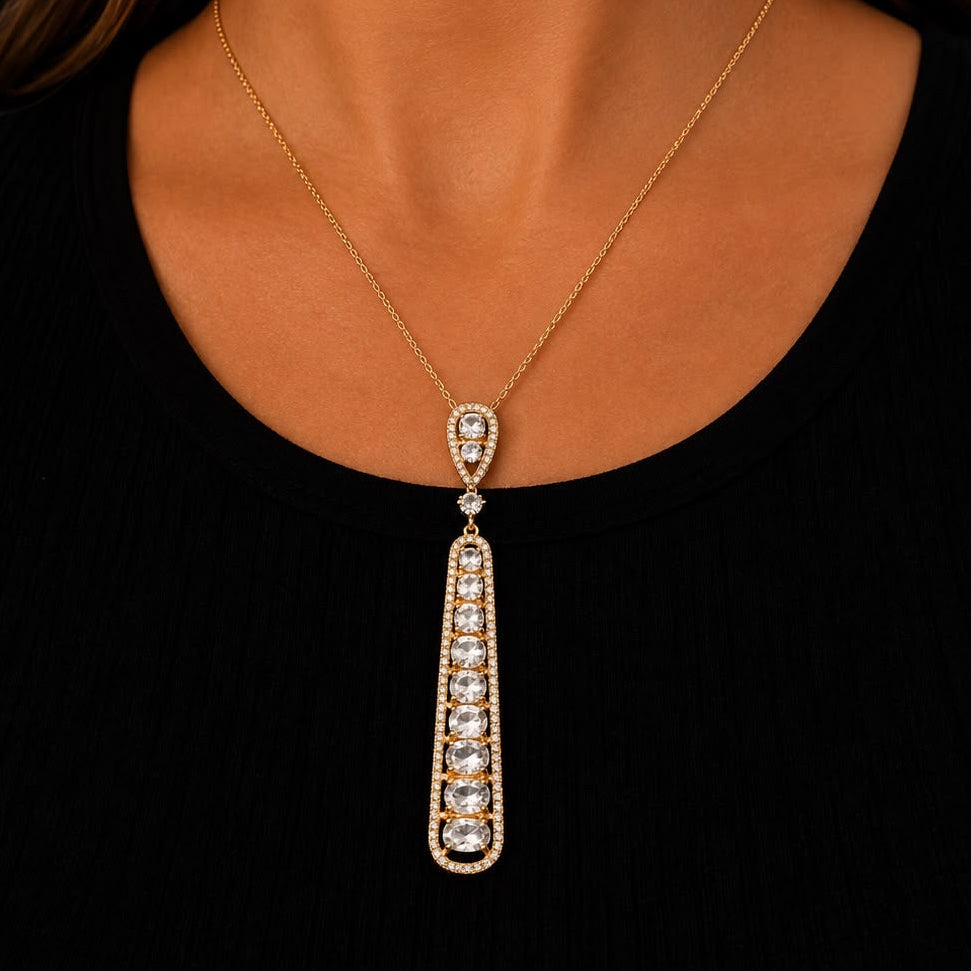 Mesika Inspired Set 4 (Necklace and Earrings)