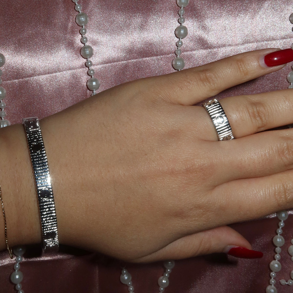Flexi Bangle and Ring Set
