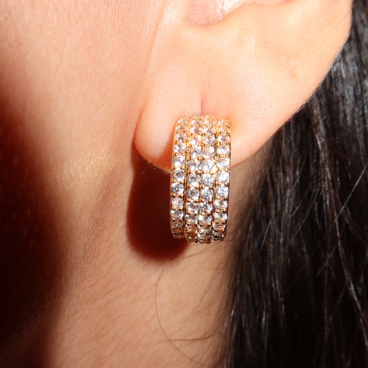 Premium Diamond Mini Hoop