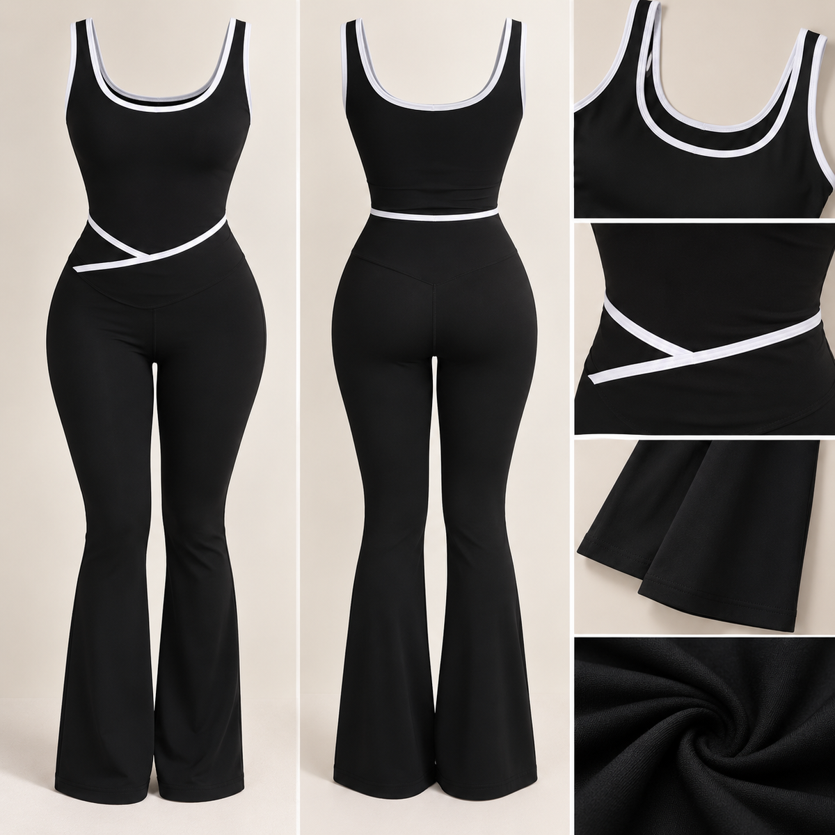 Pilates Sculpt Contrast Co-Ord