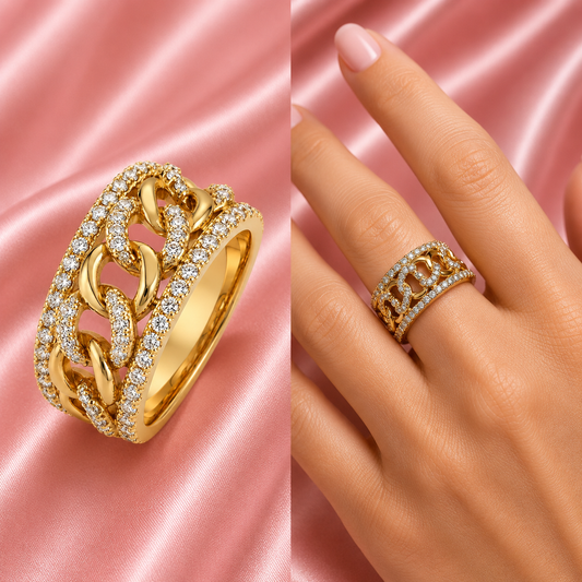 The Cuban Chain Ring - Adjustable