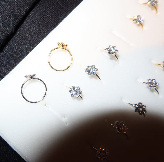 Nose Rings (925 Sterling Silver)