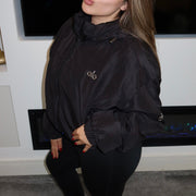Cropped Bomber Jacket
