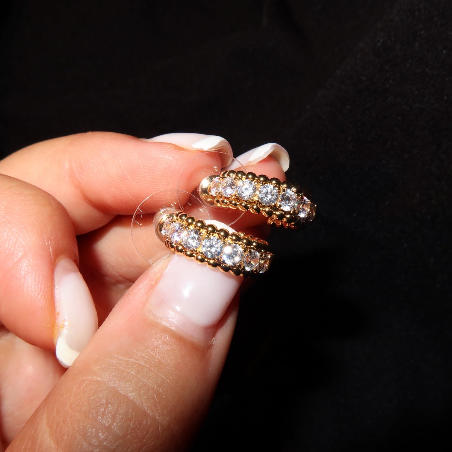 Premium Diamond Mini Hoop
