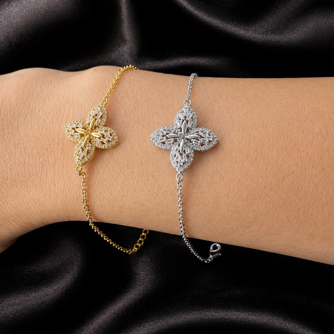 Ascot Single Flower Bracelet