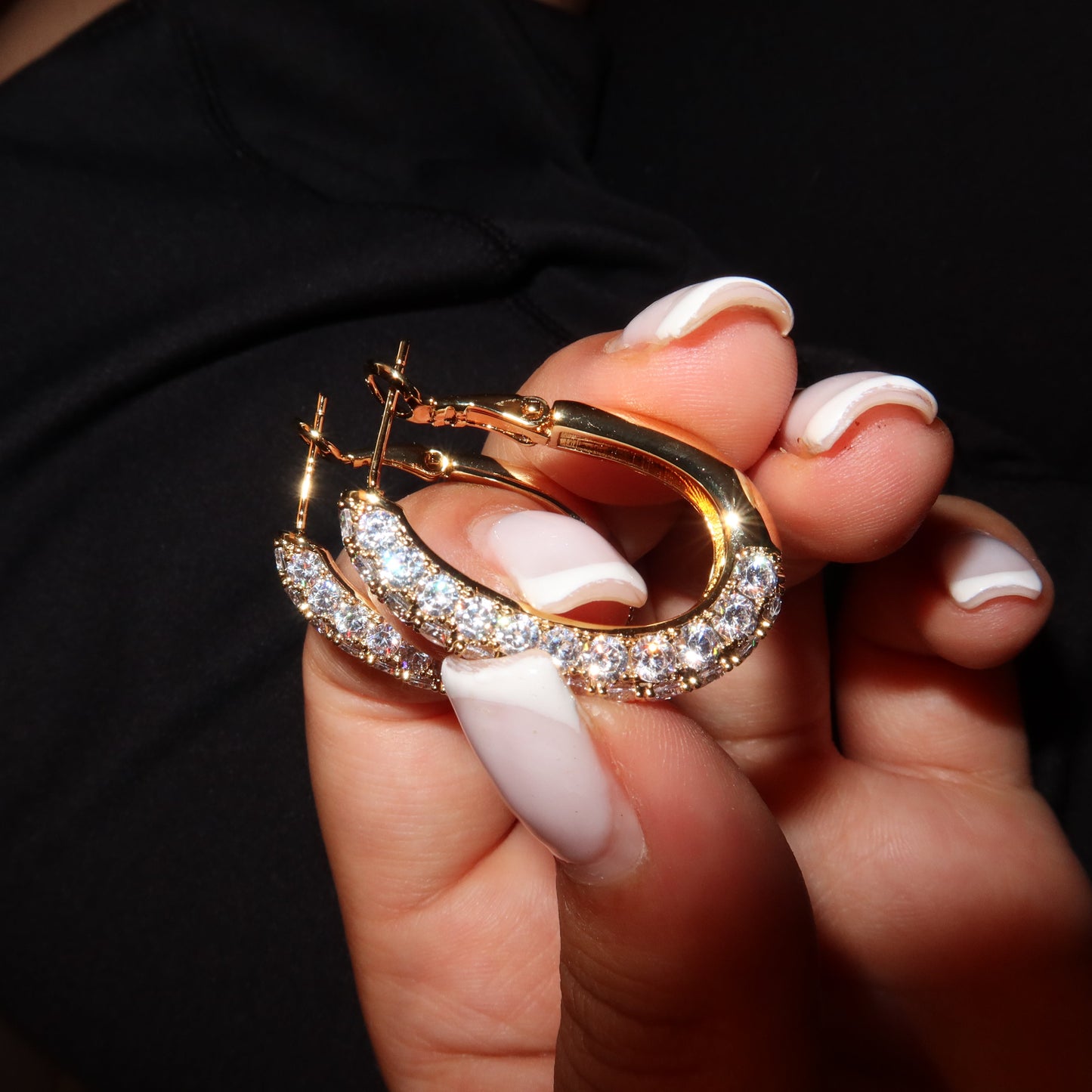 Diamond Tennis Hoops