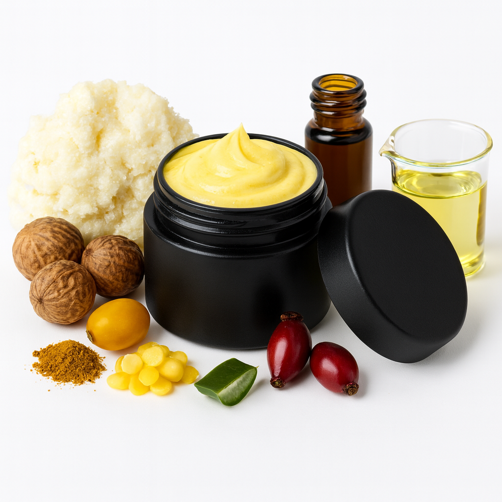 HerbaGlow Lift & Brighten Eye Cream 30ml - Avocado & Caffeine