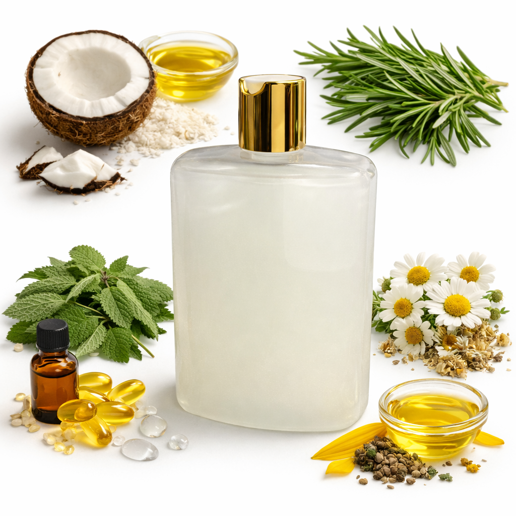 HerbaGlow Coconut Silk + Moisture Shampoo 500ml