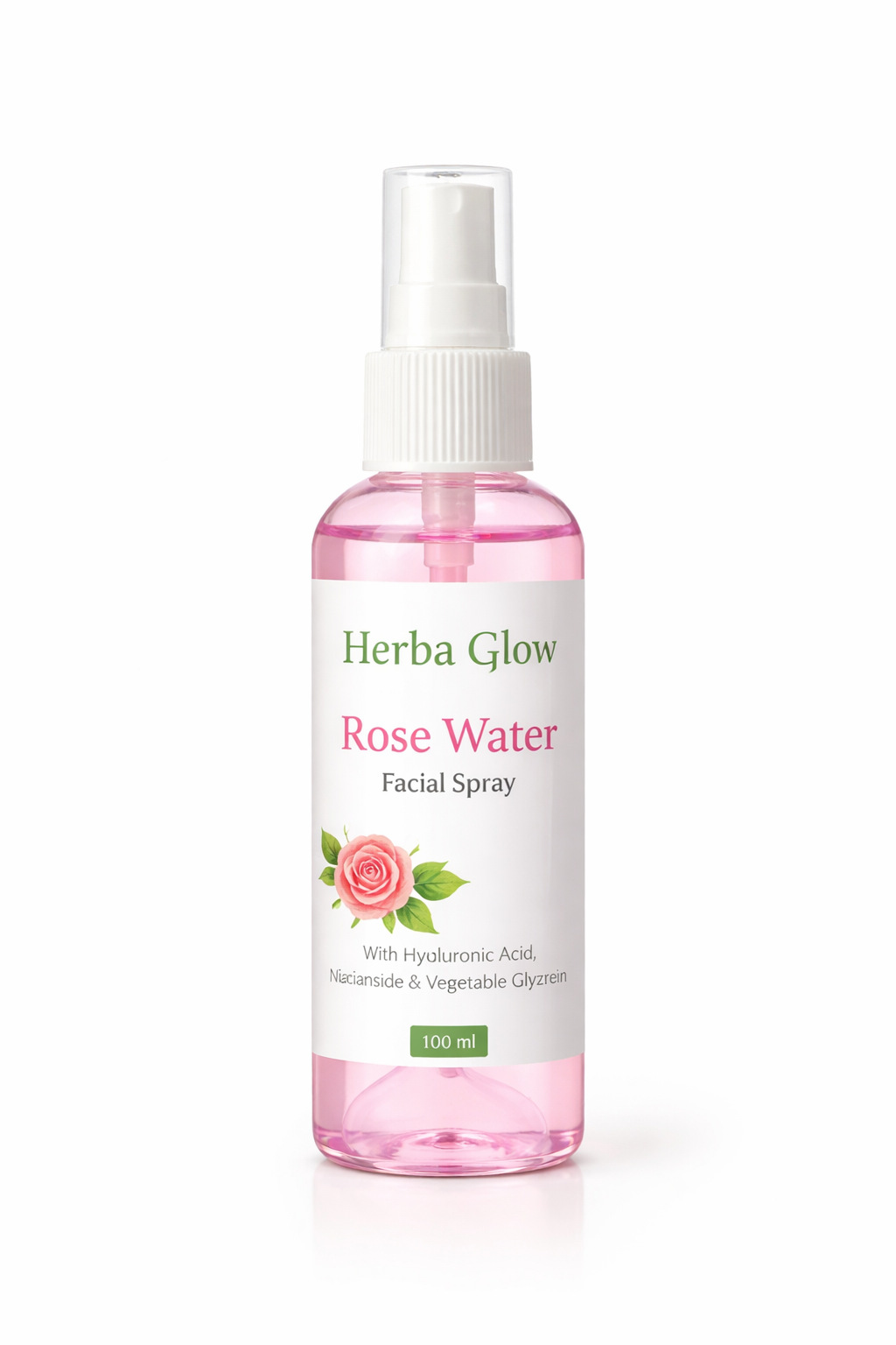 Rose Water Mist - Hyaluronic Acid & Niacinamide
