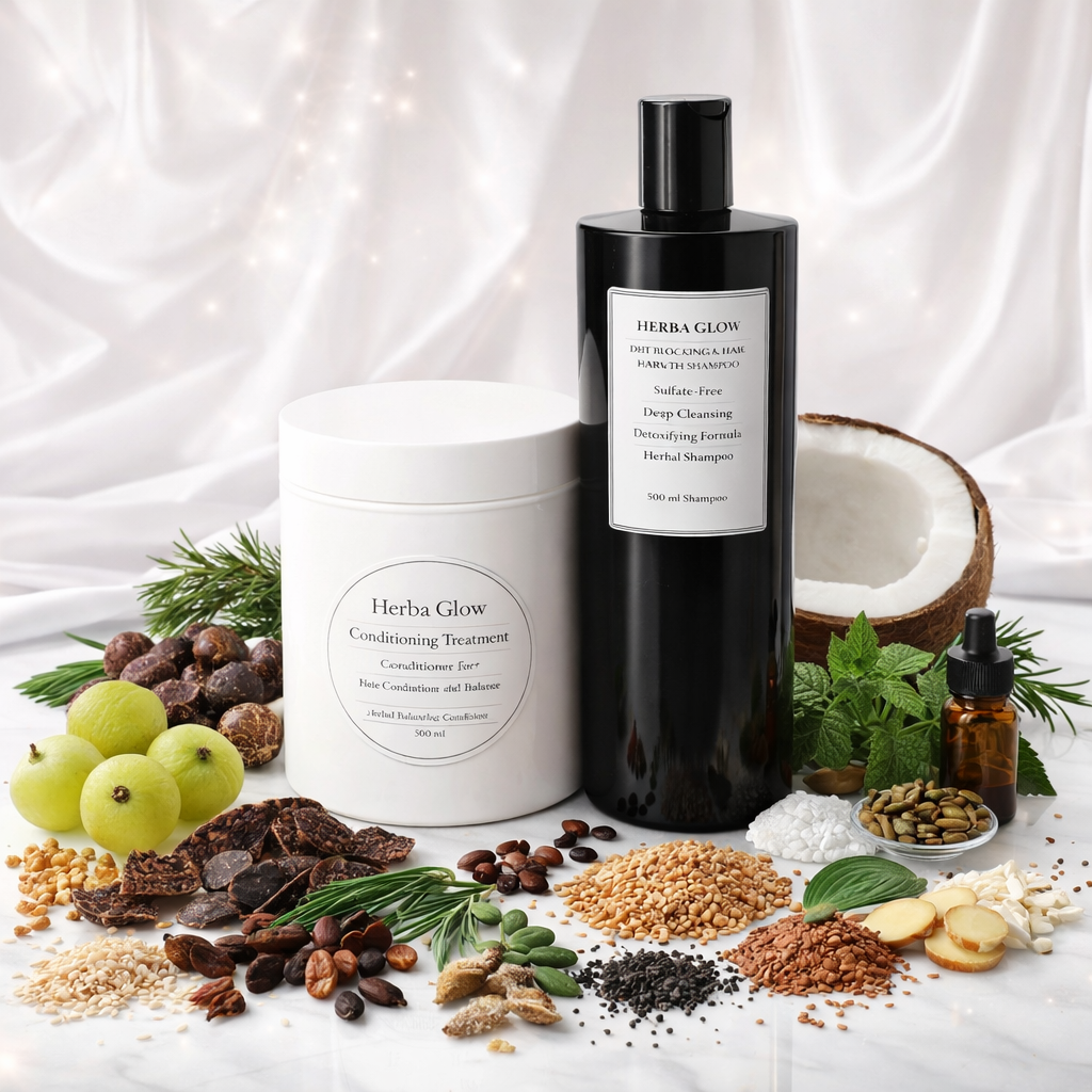 HerbaGlow Shampoo 500ml