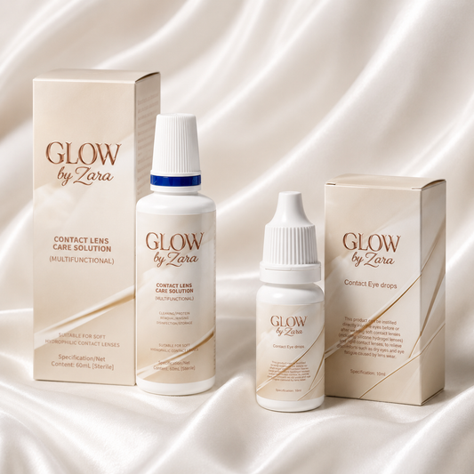 Lens Solution & Eye Drops Bundle