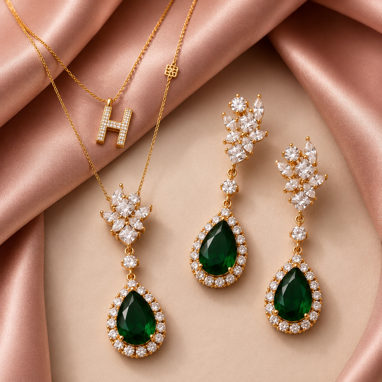 Royal Emerald Set