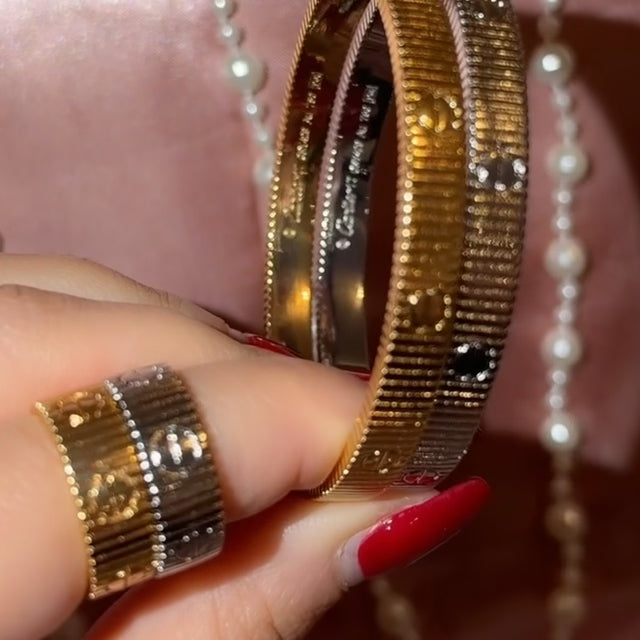 Flexi Bangle and Ring Set