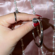 Nail Bangle and Ring Set